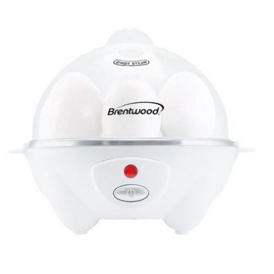 White Egg Cooker/Steamer