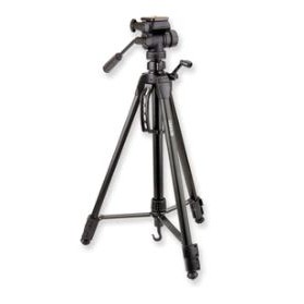 Carson® TriForce™ 3-Way Fluid Panhead Aluminum Lightweight Tripod