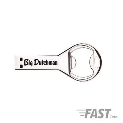 Colona Stainless Steel Bottle Opener USB Flash Drive-8G