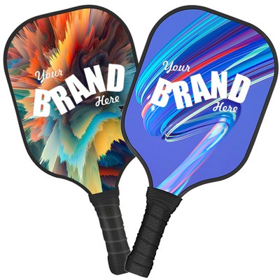 Glass Fiber Pickle ball Paddle With Cushion Comfort Grip - single