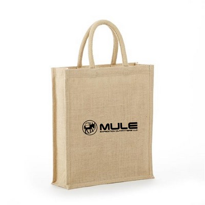 3 Bottle Jute Wine Bag