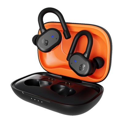 Skullcandy Push Active True Wireless Earbuds - True Black/Orange