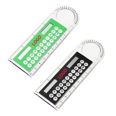 Multifunction Solar Calculator Ruler