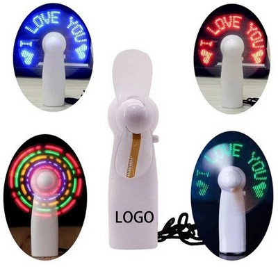 Mini Flash LED Fan