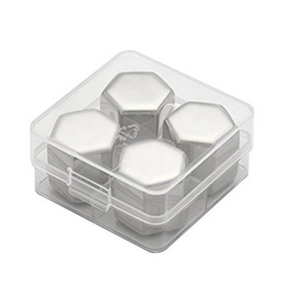 Reusable Hexagon Metal Ice Cubes