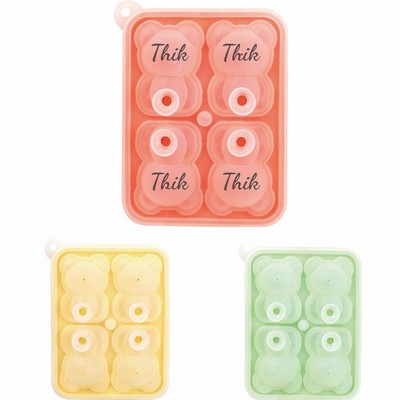 Bear Shape Silicone Ice Cube Molds