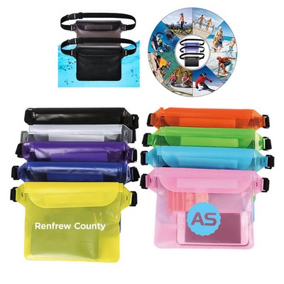 Waterproof Waist Bag PVC Fanny Pack