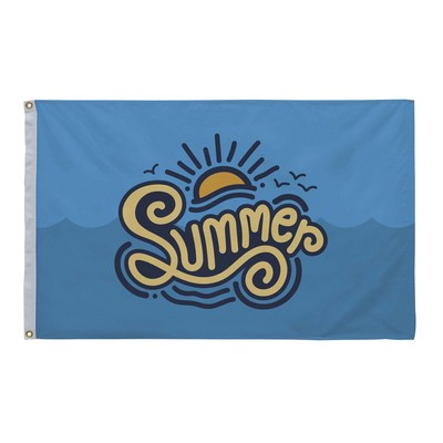 2.5' x 4' Polyester Flag Single-Sided