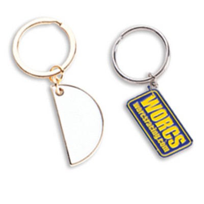 1.75" Soft Enamel Key Chain (2 Sided)