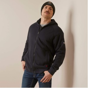 Ariat® FR Men's Black Rev Shock Fire Hoodie