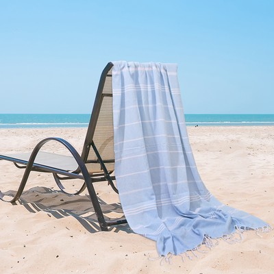 Embroidery Turkish Beach Towel Polyester Cotton