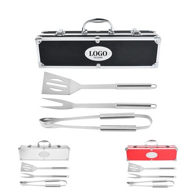 BBQ Set in Aluminum Case