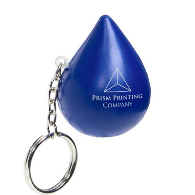 Droplet Stress Ball Key Chain