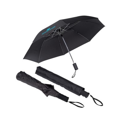 44" Vented Auto Open Folding Umbrella