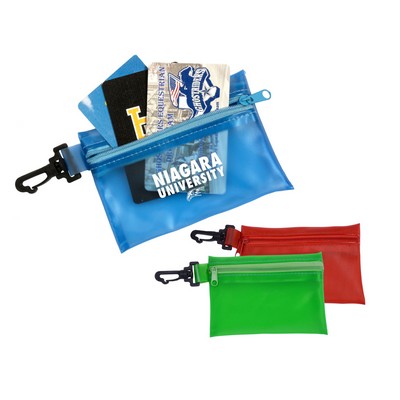 Accessory Pouch With Hook-CLOSE OUT