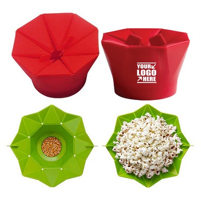 Foldable Silicone Popcorn Popper