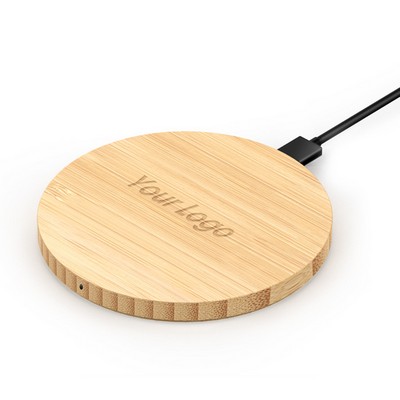 Bamboo Eco-Friendly Wireless Charger