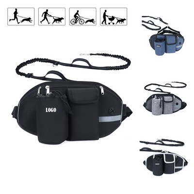 Hands Free Dog Leash Fanny Pack