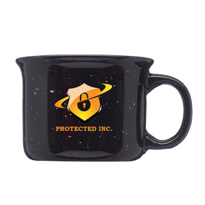 8 oz. Speckled Hearth Ceramic Mug (Full Color Imprint)