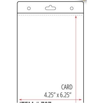 4 ¼" x 7 ¼" Badge Holder