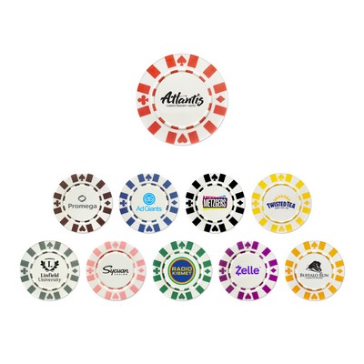 Casino Style Clay Poker Chip