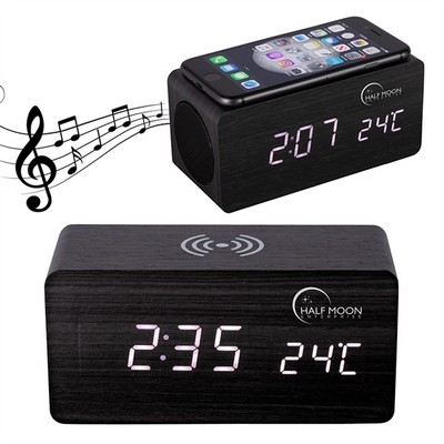 Opus Wireless Charging Speaker w/ Clock