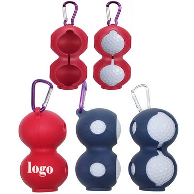 Silicone Mini Golf Ball Cover With Keychain