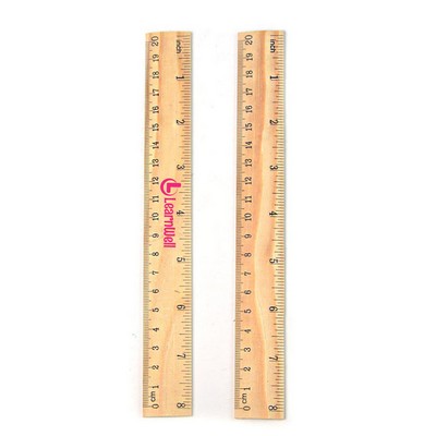 8-inch Wood Ruler