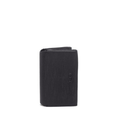 Tumi™ Black Nassau Double Gusseted Card Case