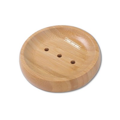 Bamboo Wood Soap Dish Bar Soap Holder for Shower