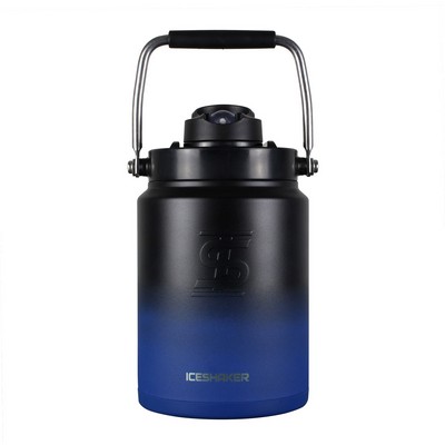 Ice Shaker 64 oz Jug - Navy/Black