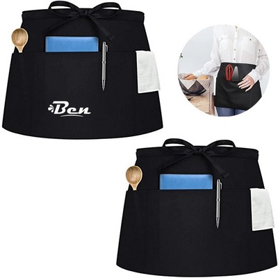 Server Aprons With 3 Pockets