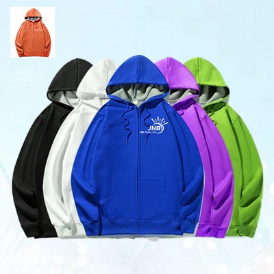 Youthful Thick Hooded Pullover Sweater