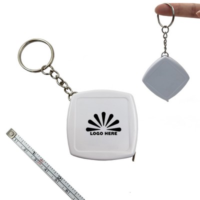 Portable Mini Keychain Tape Measure