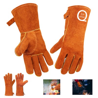 Fire Resistant Leather Gloves