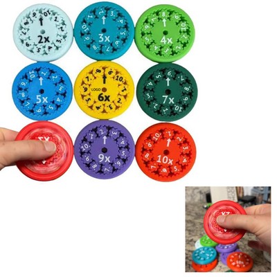 Math Fidgets Spinners 9-Piece Set