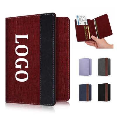 Slim Travel Wallet Passport Holder