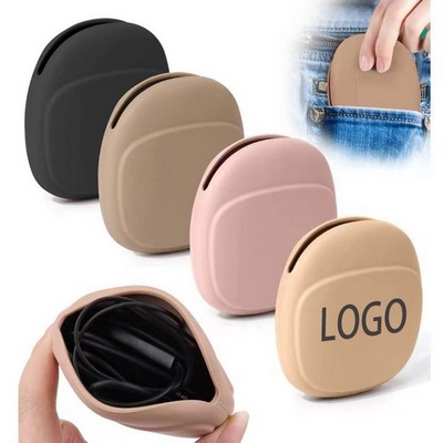 Silicone Earphone Storage Bag