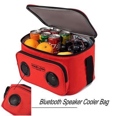 Chill & Play- Cooler Bag with Built-in Bluetooth Speaker