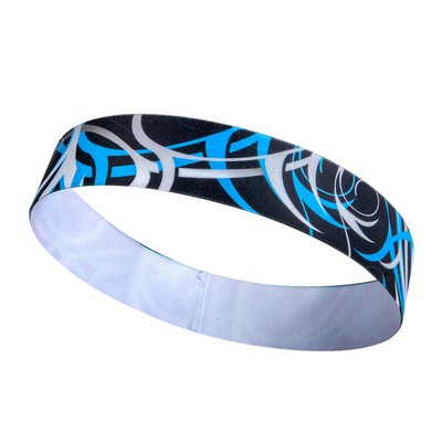 Polyester Sports Headband with Custom Logo