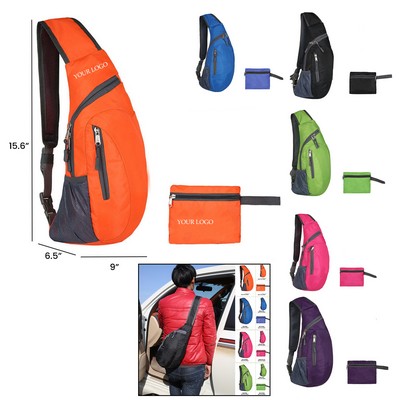 Foldable Sling Backpack