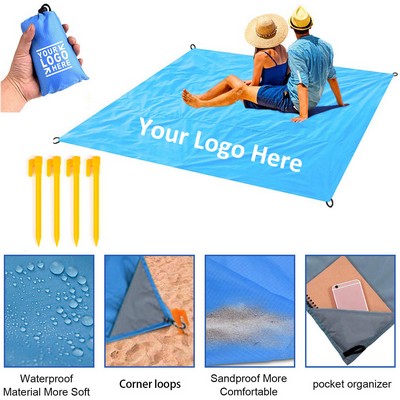 Compact Portable Beach Picnic Blanket