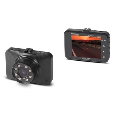 Minolta 1080P Full Hd Ir Dash Camera