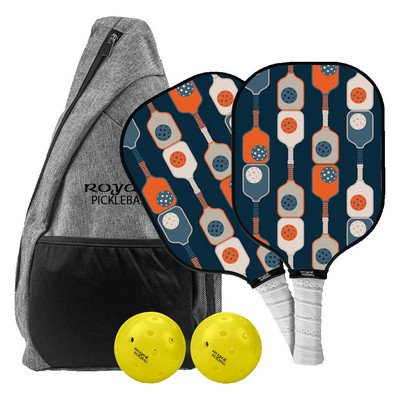 Carbon Fiber Pickleball Set w/ Backpack