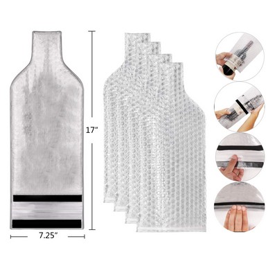 Pvc Reusable Wine Bag Protector Sleeve Case