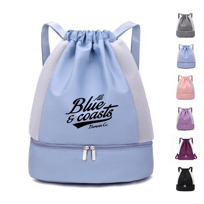 High-Density Drawstring Backpack