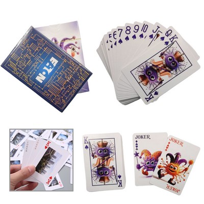 Custom Advertising Poker Playing Cards for Table Games