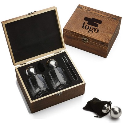 Premium Whiskey Stone Set