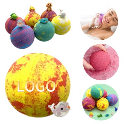 Luxury Bath Bombs With Mini Toys