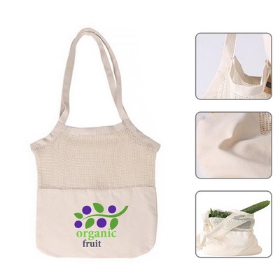 Cotton Grocery Totes Mesh Bags